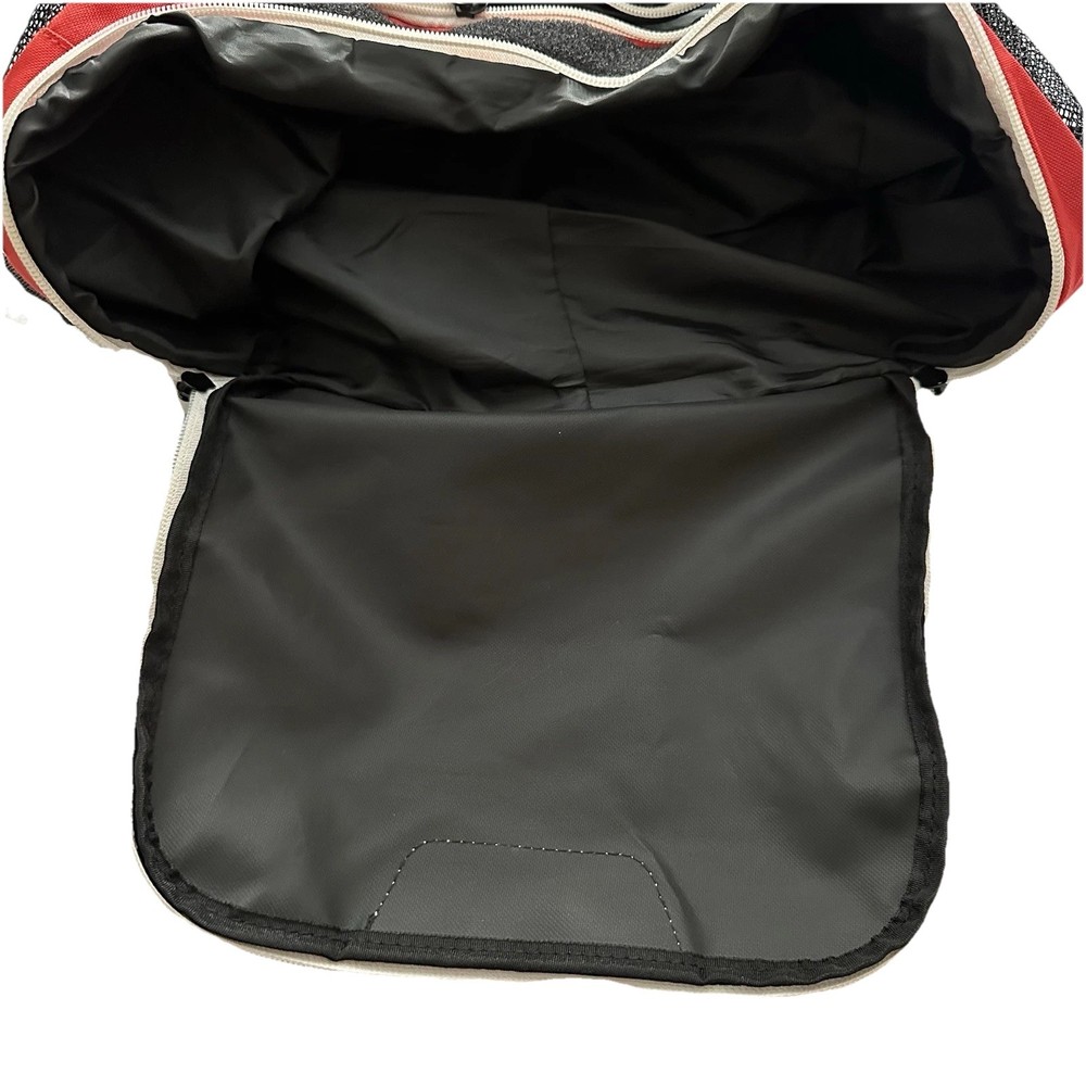 Wolt 4 Bat Baseball Bag Backpack Black Red Great Condition Pre owned