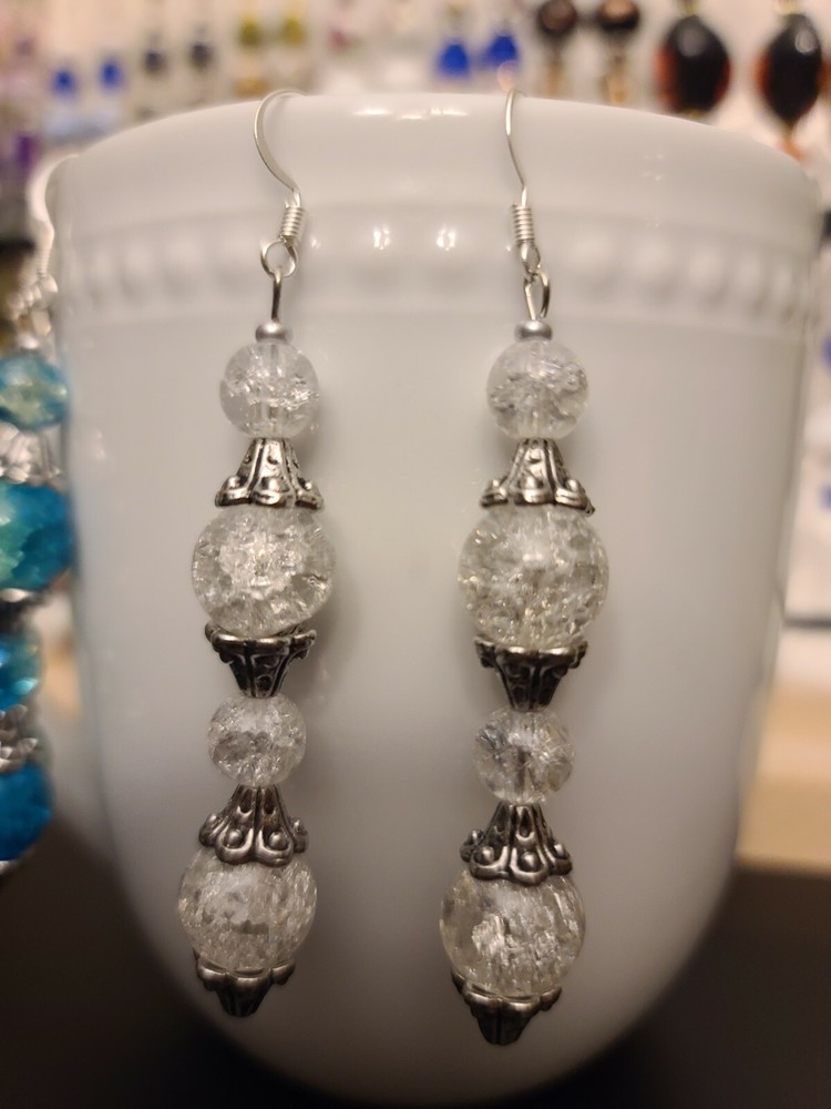 handmade beaded earrings