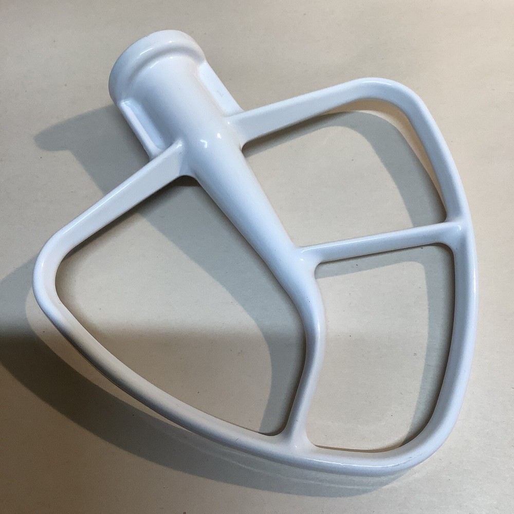 Kitchenaid White Enameled Mixer Attachment - Beater Paddle | No Box