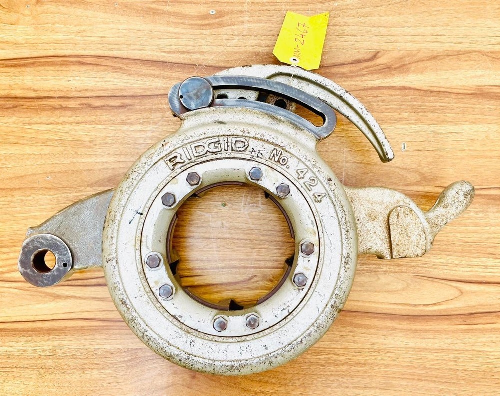 Ridgid 424 Receding Die Head Pipe Threader/Threading Machine 2"-4"