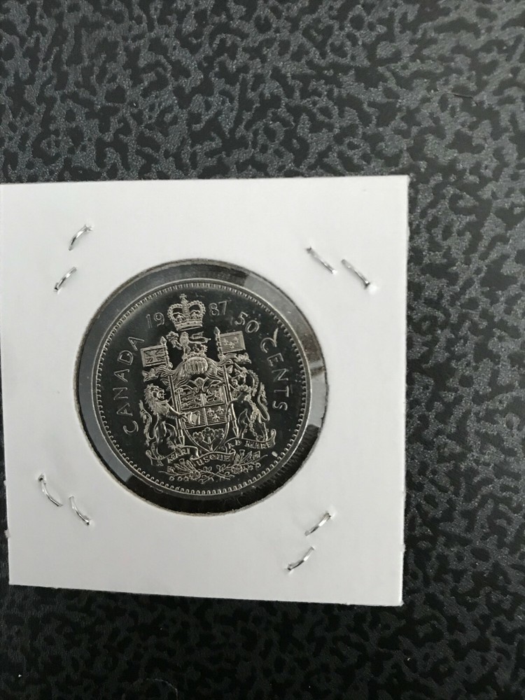 1987 Canada nickel 50 cents