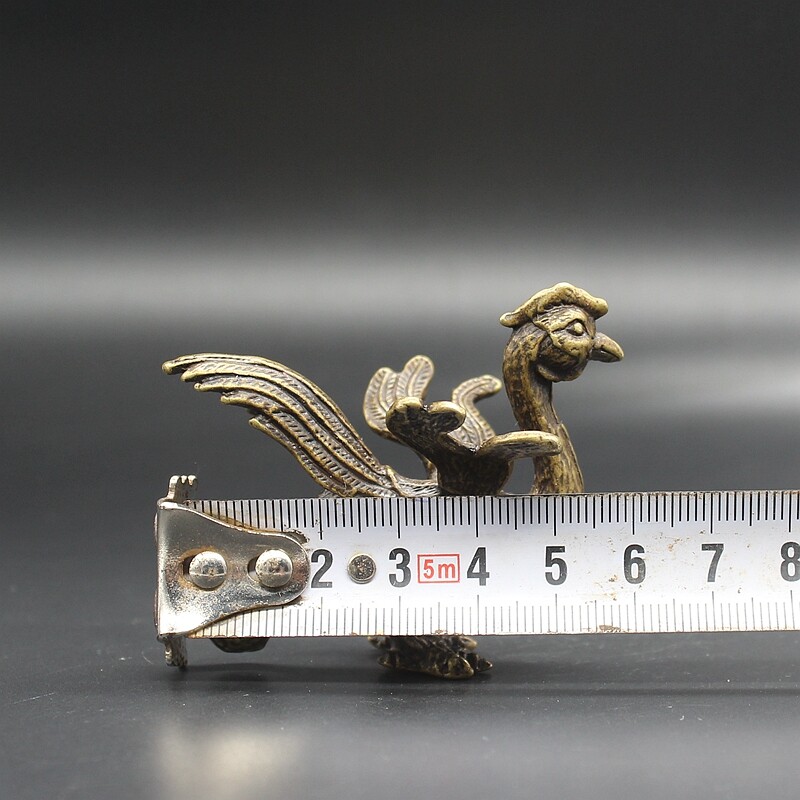 Brass Chinese Four Holy Beast Statue Set Decor