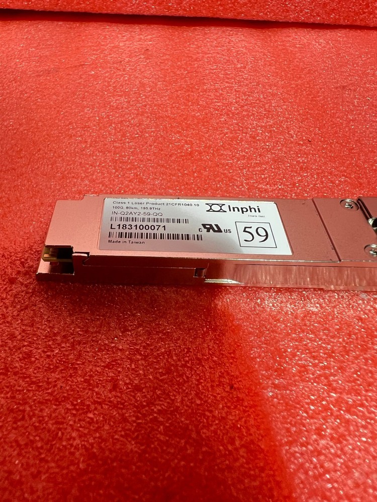 INPHI IN-Q2AY2-59-QQ 100G 80KM 195.9THZ TRANSCEIVER MODULE