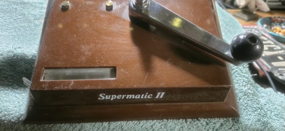 Vintage Supermatic II Cigarette Roller