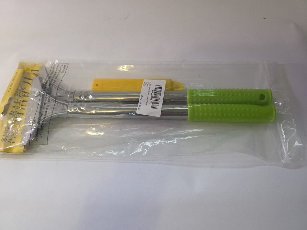 2 PACK - Razor Blade Scraper, 4 Inch Scraper Tool with 11 Pcs Extra Blades