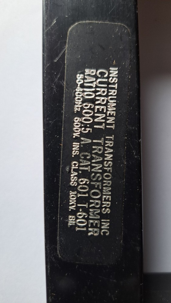 CT, Current Transformers, 600:5 split core