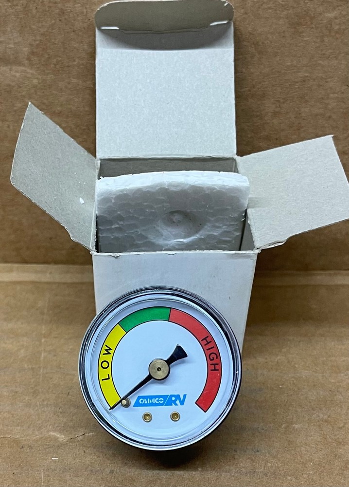 Camco 263-02 Water Pressure Regulator Replacement Gauge