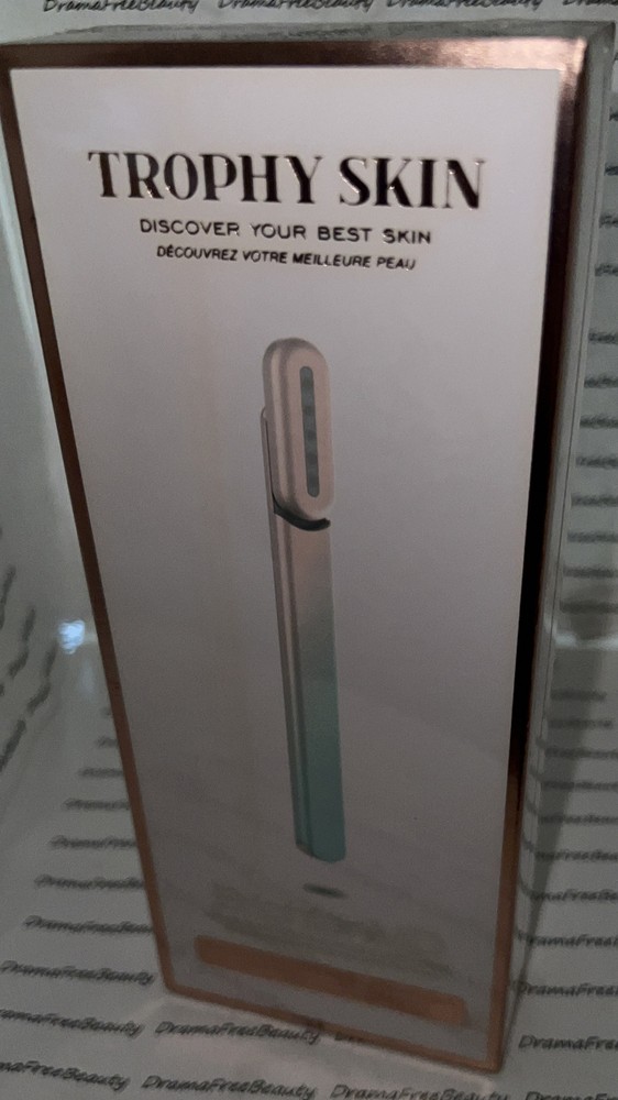 Trophy Skin BrightenMD RED LIGHT Multi-Function Eye Face & Neck Tool BNIB Sealed