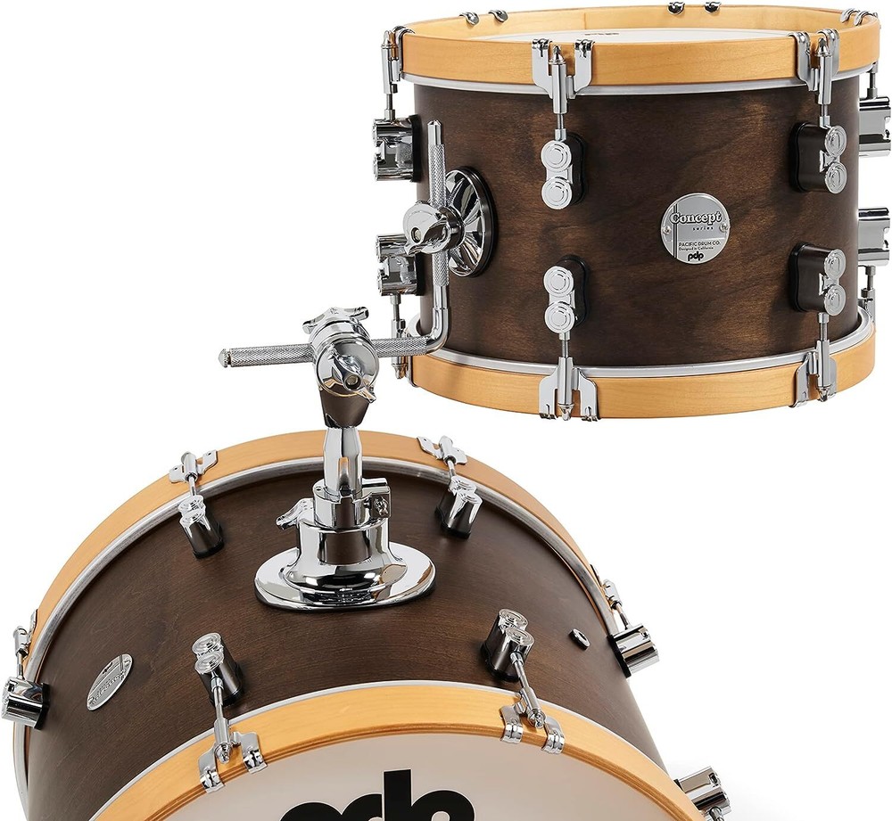 PDP Classic Bop Concept Drum Set Kit 3pc - Walnut