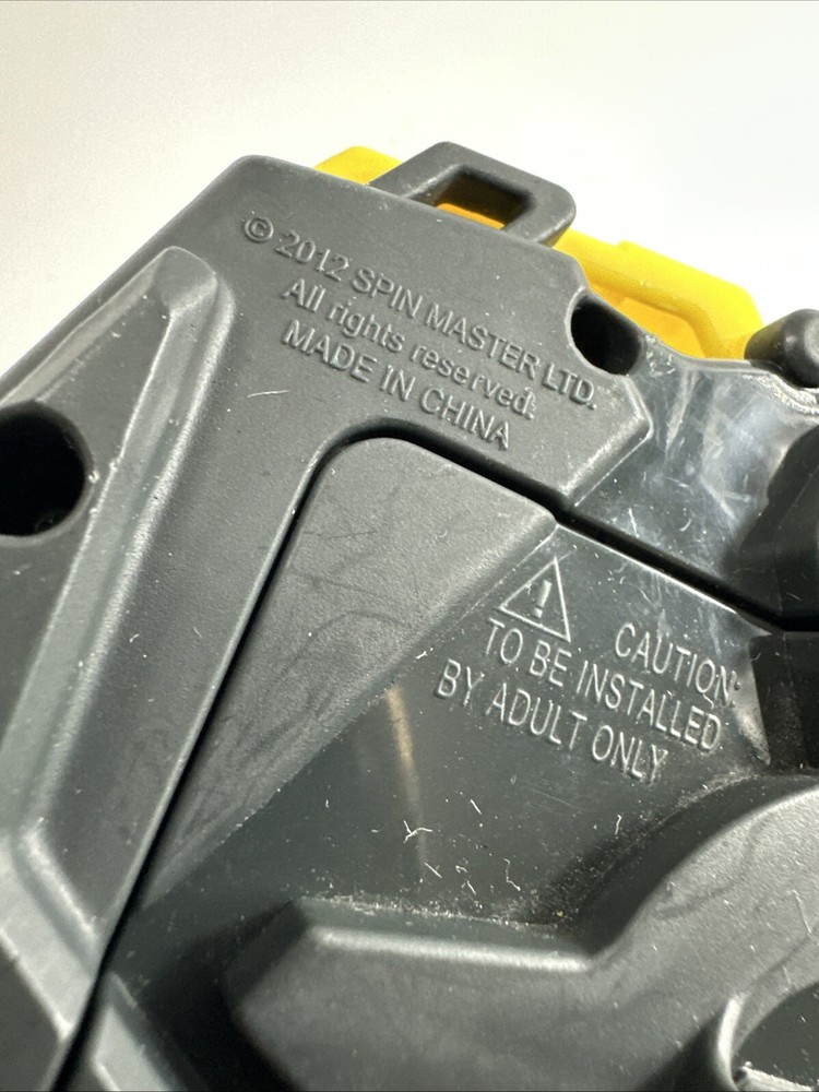 Air Hogs Remote Yellow Black Foam Discs 2012 Spinmaster W3