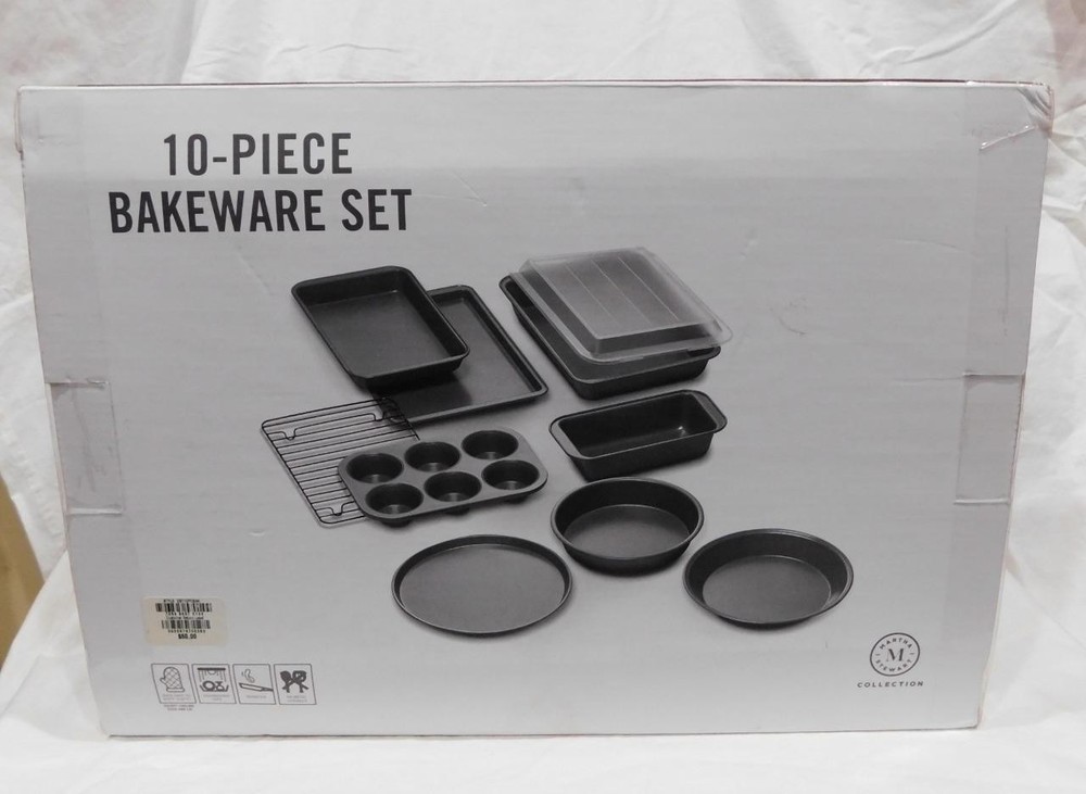NIB - Martha Stewart Essentials - 10 Pc. Bakeware Set