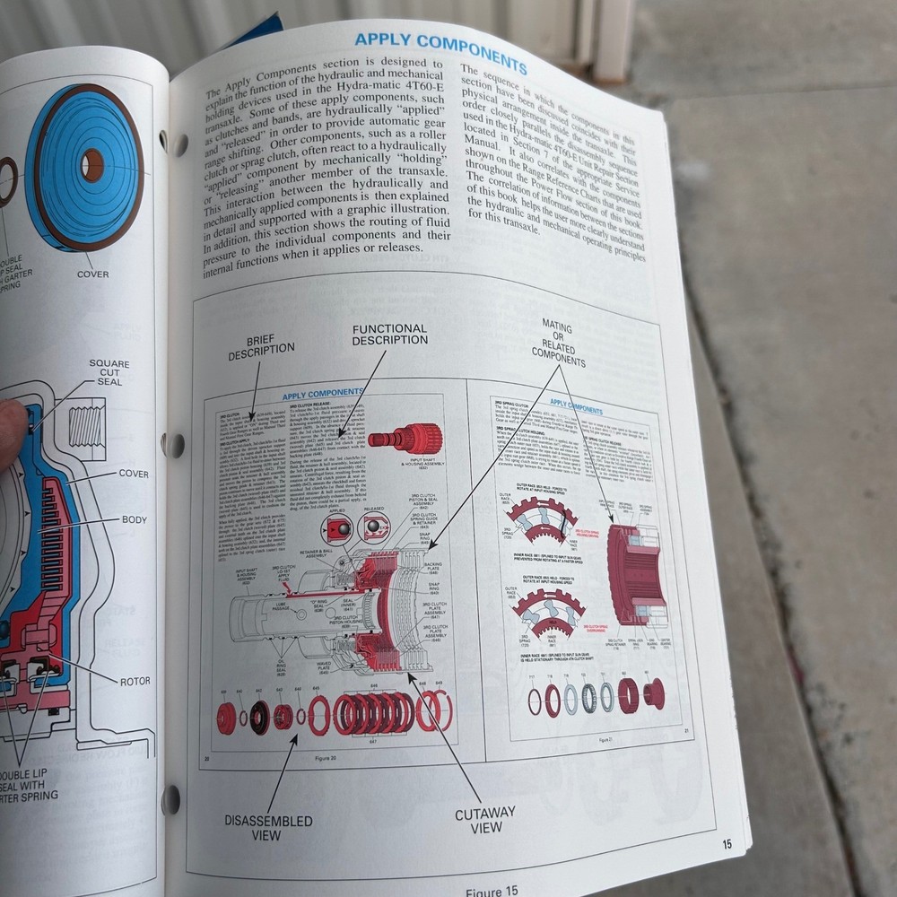 GM Powertrain Hydra-Matic 4T60-E Technician's Guide 3rd Edition Manual 1994