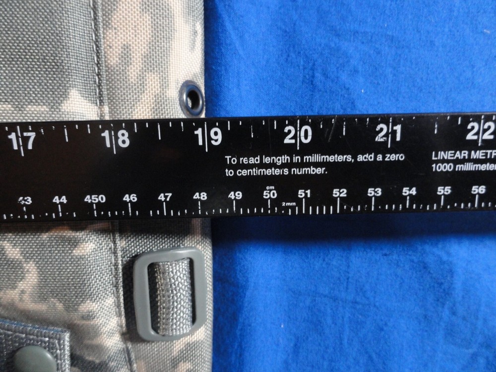 USGI ABU TIGER STRIPE HYDRATION SYSTEM W/ PREMIUM STRAPS WITH 100oz BLADDER