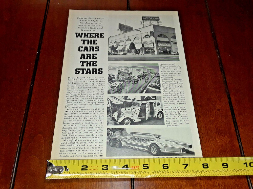 1975 PETERSEN MOTORAMA ORIGINAL ARTICLE