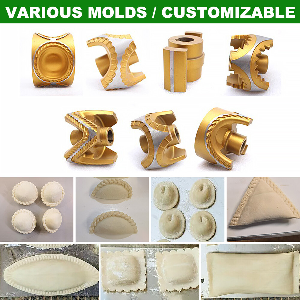 Dumpling Mold Machine Head Different Sizes Machine Dumpling Samosa Making Mould