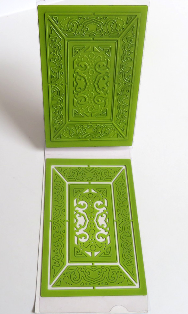 NEW Cuttlebug LACE DOOR EMBOSSING PLUS A2 Cut & Emboss Folder/Plates