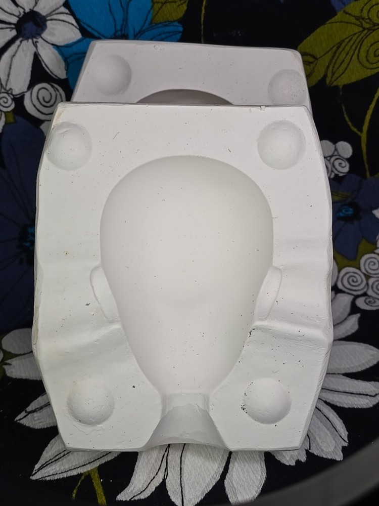 SFA Mold 12 Doll Head Slip Casting Ceramic Molds