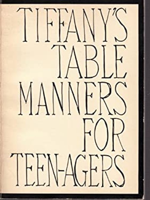 Tiffany Table Manners Paperback Walter Hoving