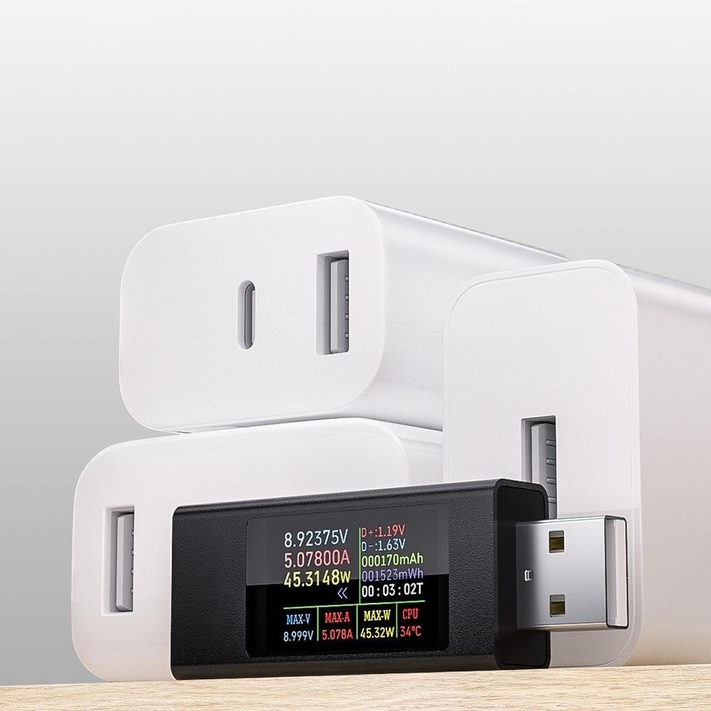 KWSMX23 USB Tester for Fast Charging Protocol and Performance Analysis