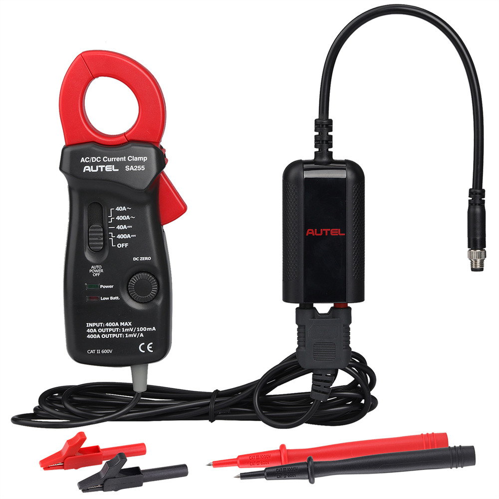 Autel Battery Tester Accessory Kit : Battery Tester Accessory Kit includes digit