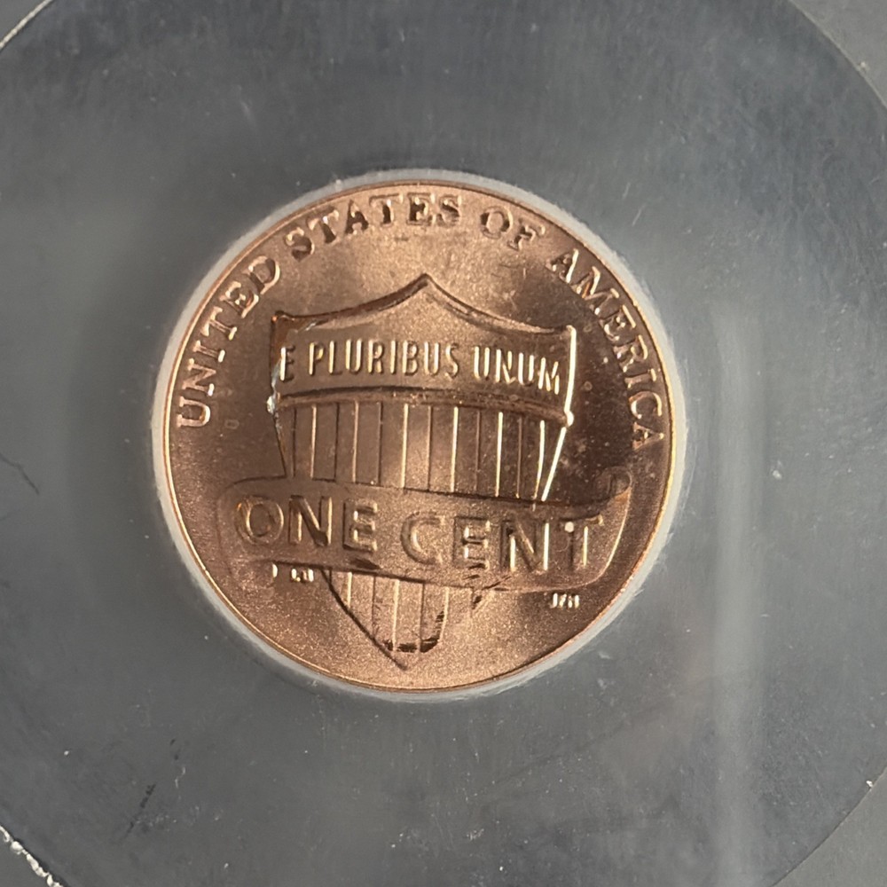 2025 D Lincoln Shield Cent - Uncirculated - ICG MS66 RD - 1C
