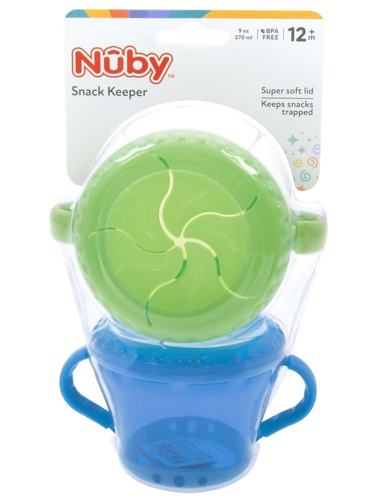 2-Pack Snack Keepers, Blue and Green