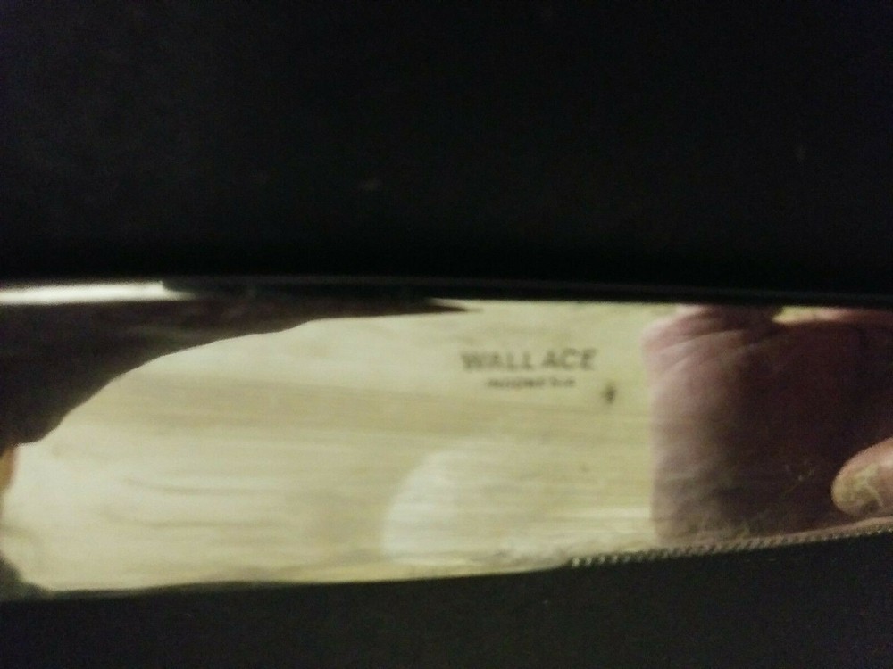 Wallace Venetian (smooth, dot tip) Stainless 9 3/4" Dinner Knife