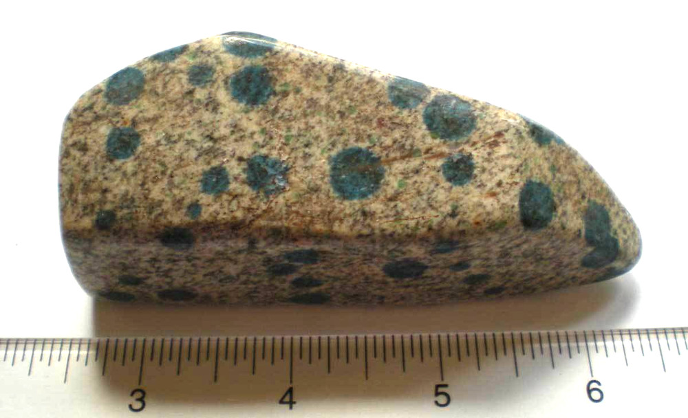 K2 Stone (Azurite and Granite) Specimen sc818