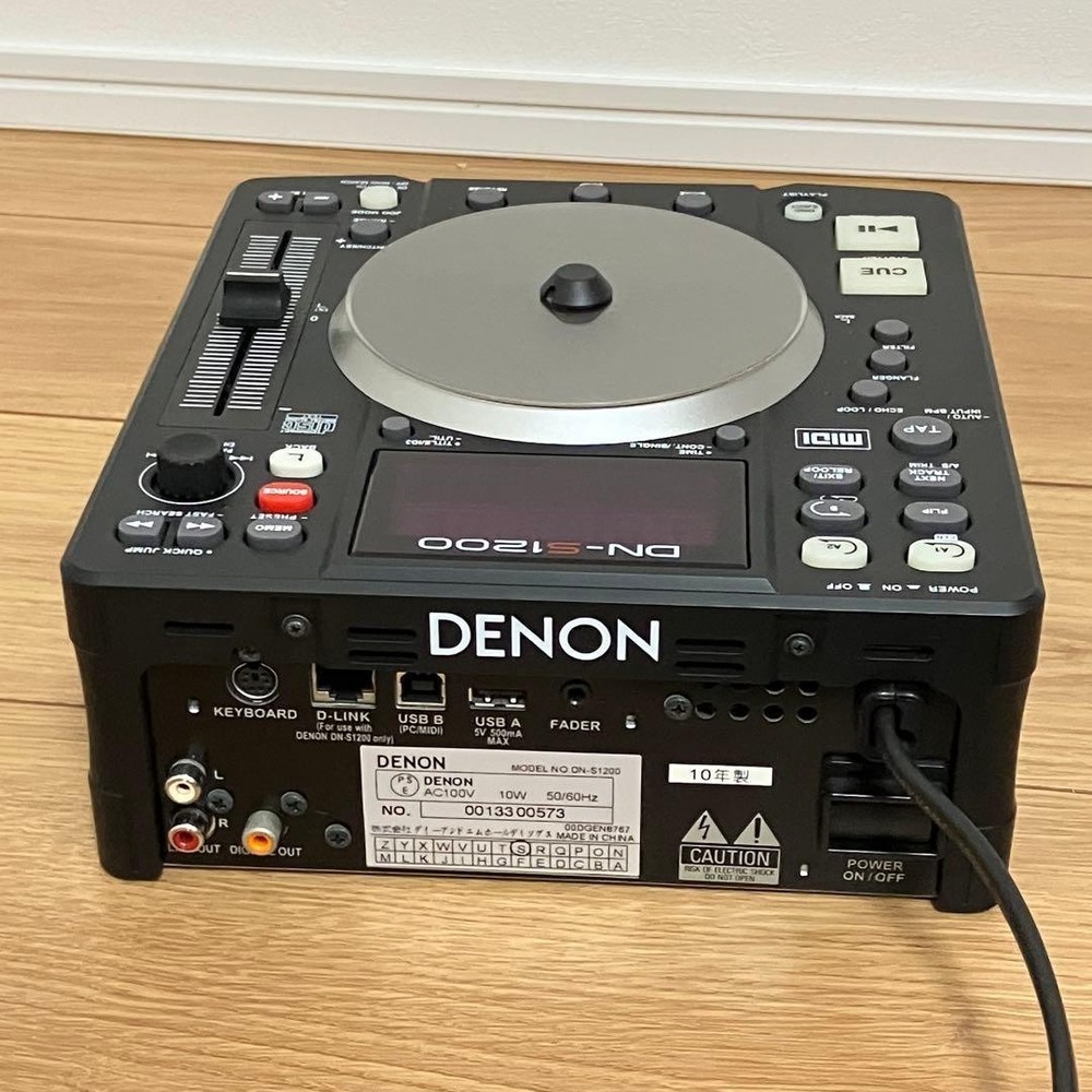 DENON DN-S1200 DJ Multi Player Digital Turntable Controller CD USB DNS1200 Japan