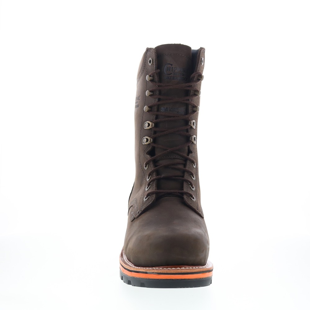 Chippewa Thunderstruck WP Composite Toe Mens Brown Wide Work & Safety Boots