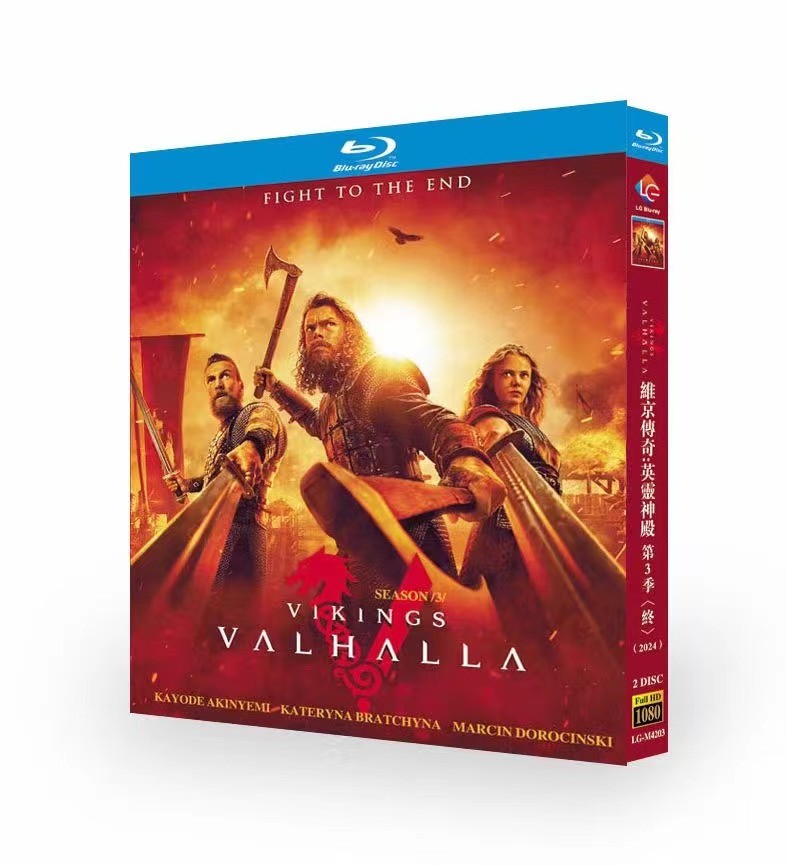 Vikings: Valhalla Season 3 (2024) Series 2-Discs Box Set