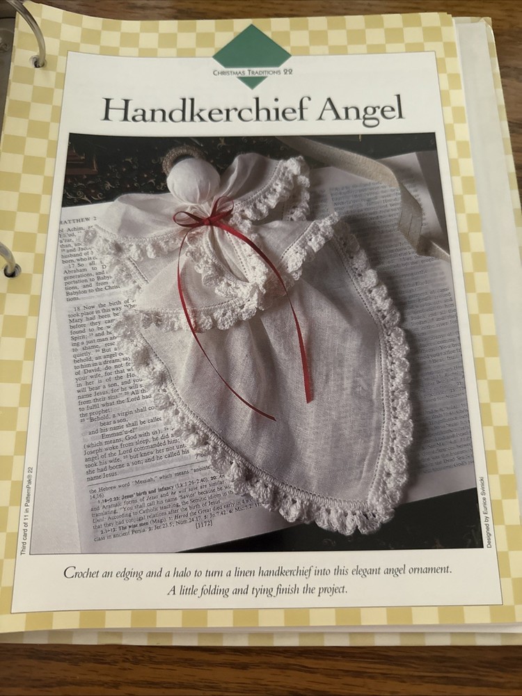 CROCHET ~ “Christmas Treasures” ~ 11 PATTERNS ONLY~