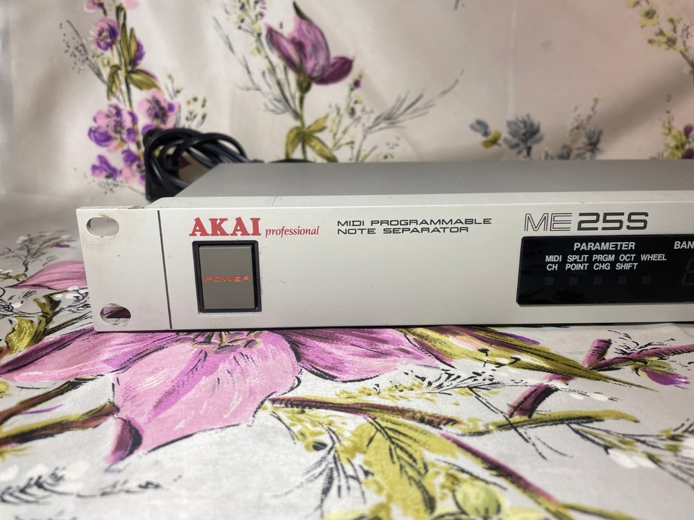 Working Akai ME25S Midi Programmable Note Separator Synthesizer Module Equipment