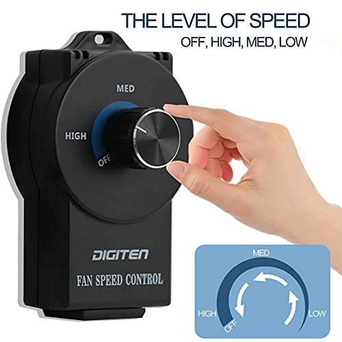 Variable Speed Controller Exhaust Variable Speed Fan Speed Adjuster Vent