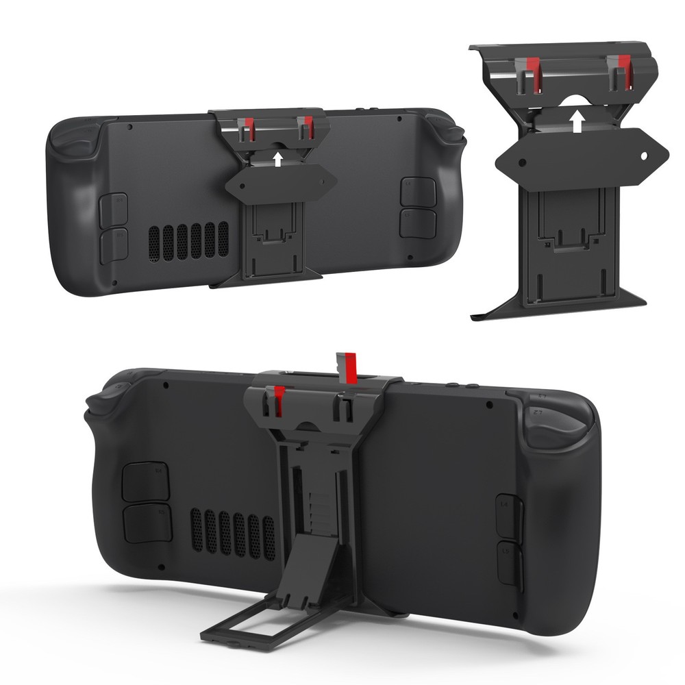 Foldable Console Desktop Back Holder Wall-Mounted Storage Bracket For Steam Deck