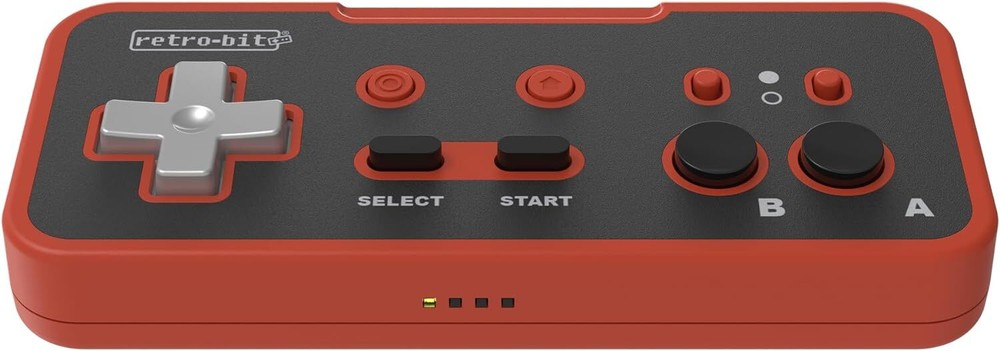 Retro-Bit Origin8 2.4 GHz Wireless Controller for Nintendo NES/Switch/PC - Red