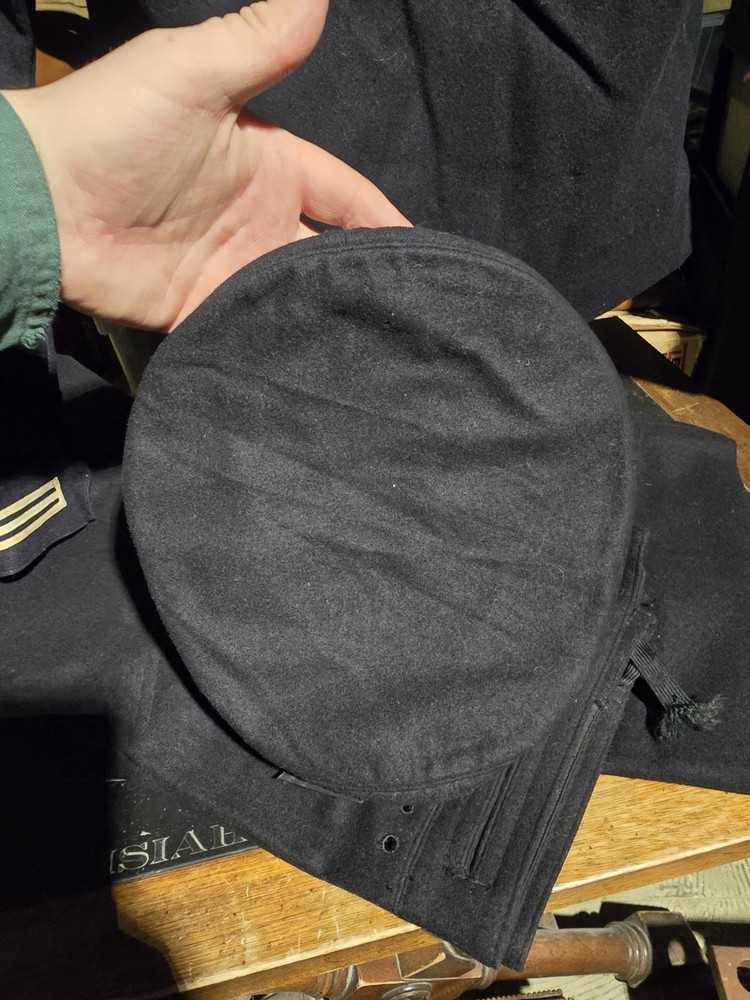 WWII Seabee Uniform Named 55th Naval Construction Battalion