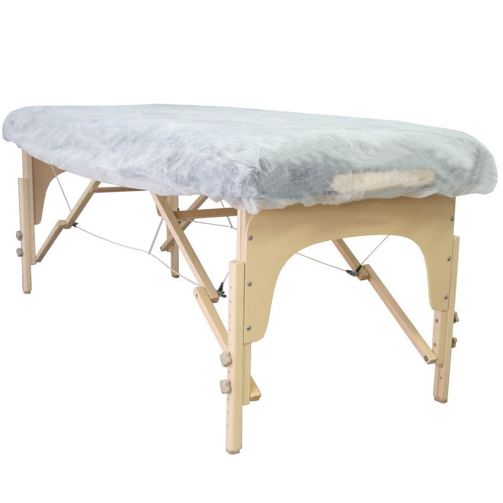10pc UNIVERSAL DISPOSABLE MASSAGE TABLE FITTED SHEETS