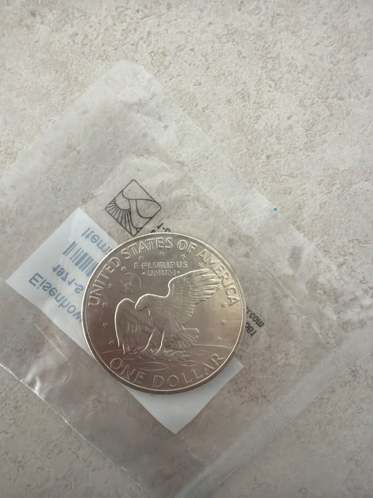 1971-S uncirculated Eisenhower $1 dollar coin.