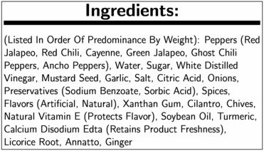 Beaver Ghost Pepper Mustard, 13 Ounce -- 6 per case.