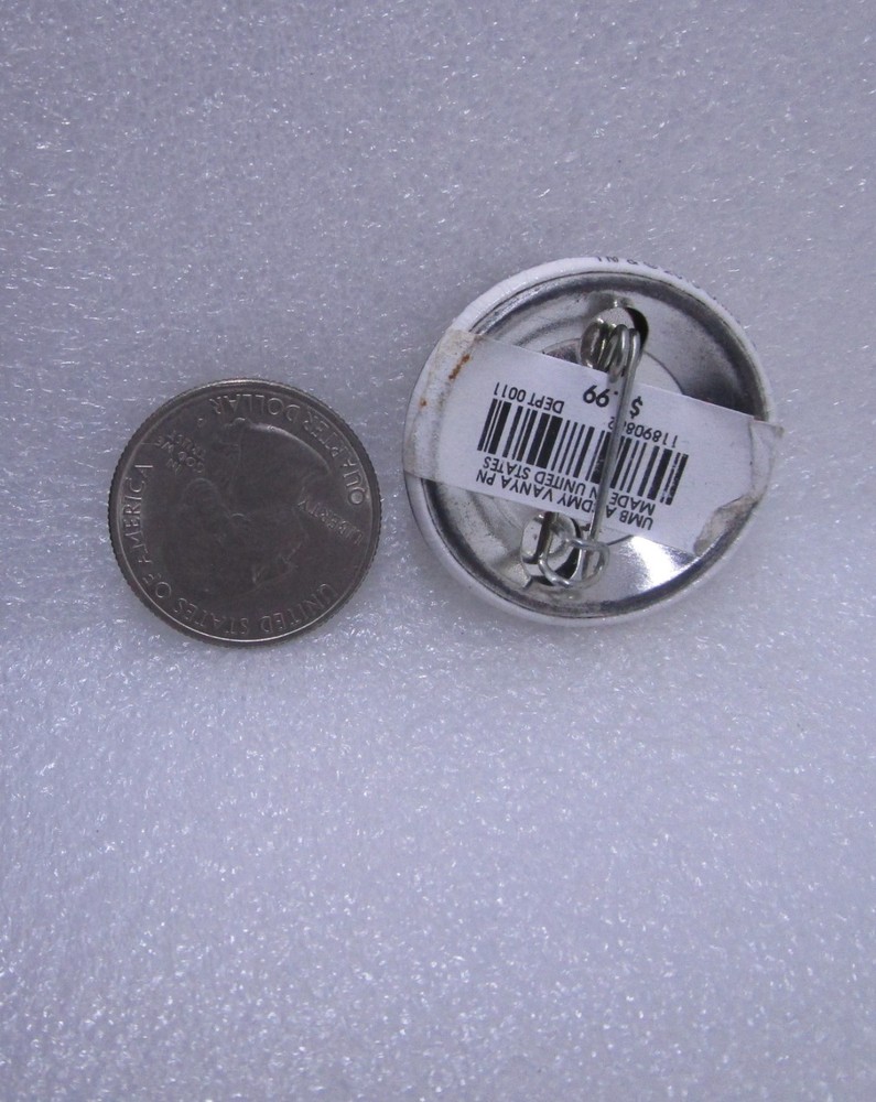 Umbrella Academy Vanya Button Pin