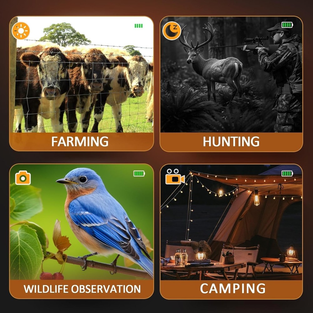 Rechargeable Night Vision Monocular 984FT Range