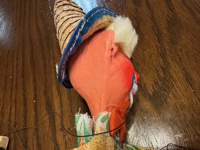 Vintage Clown Marionette Puppet