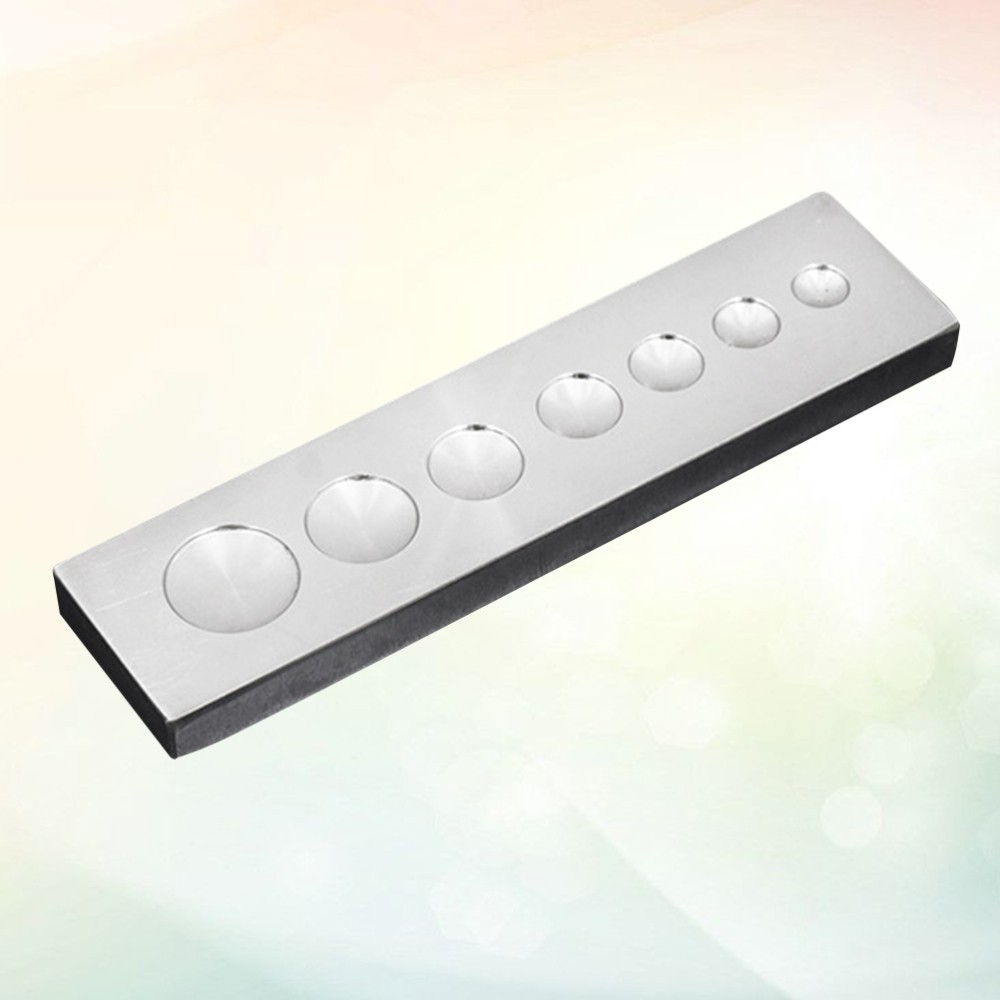 7 in 1 Stainless Steel Rivet Four Button Mounting Base Rivet Setter Tool for