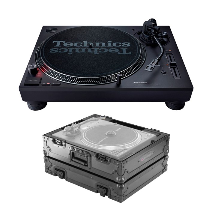 Technics SL-1200MK7 Turntable + Odyssey Black Label Flight Case