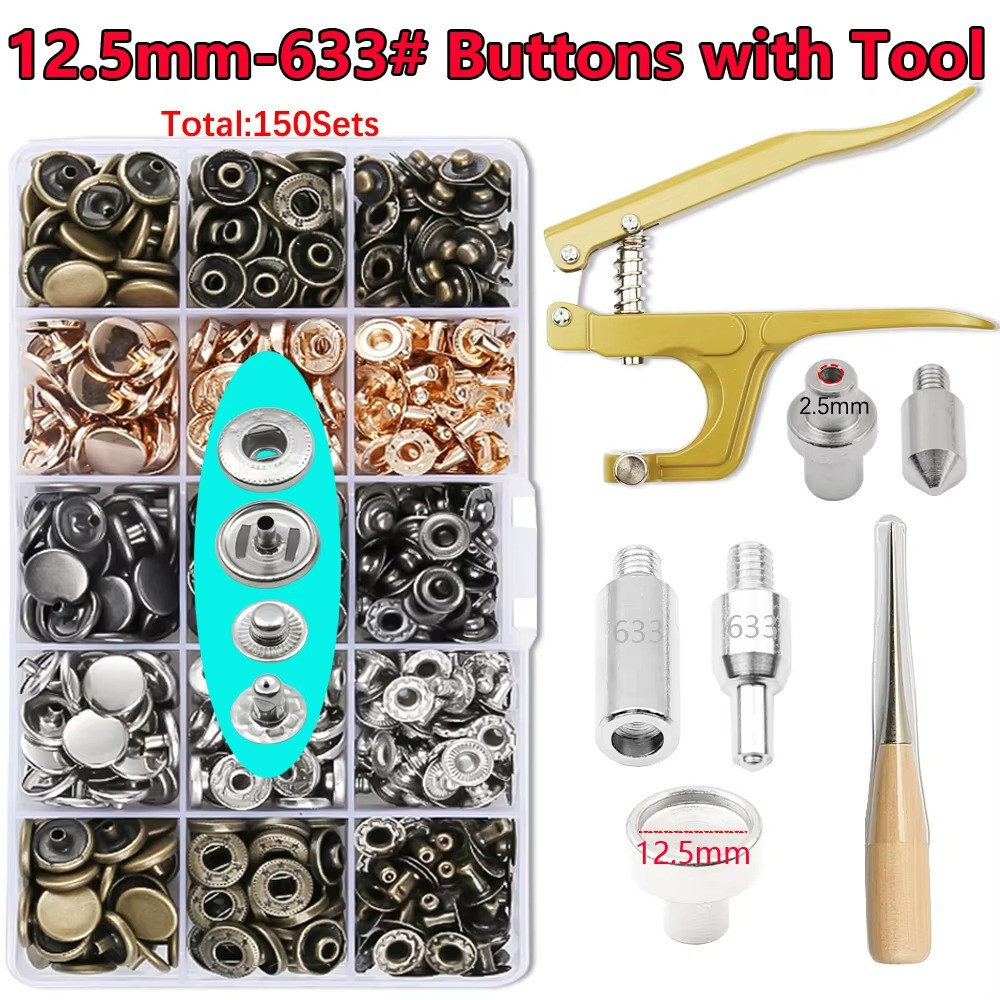 Button Kits with Fastener
