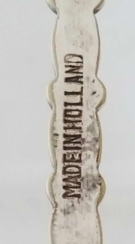 ANTIQUE DUTCH SILVER PLATED REPOUSSE SPOON (3)