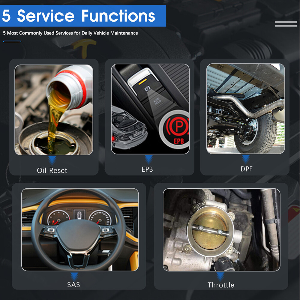 XTOOL A30 Car BT Diagnostic Scanner Full Systems OBD2 Code Reader Bidirectional