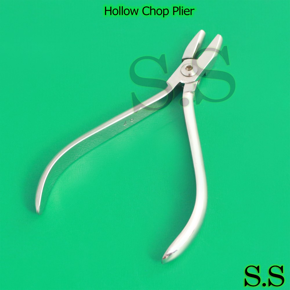 Hollow Chop Pliers - Standard Size - Orthodontic Instruments