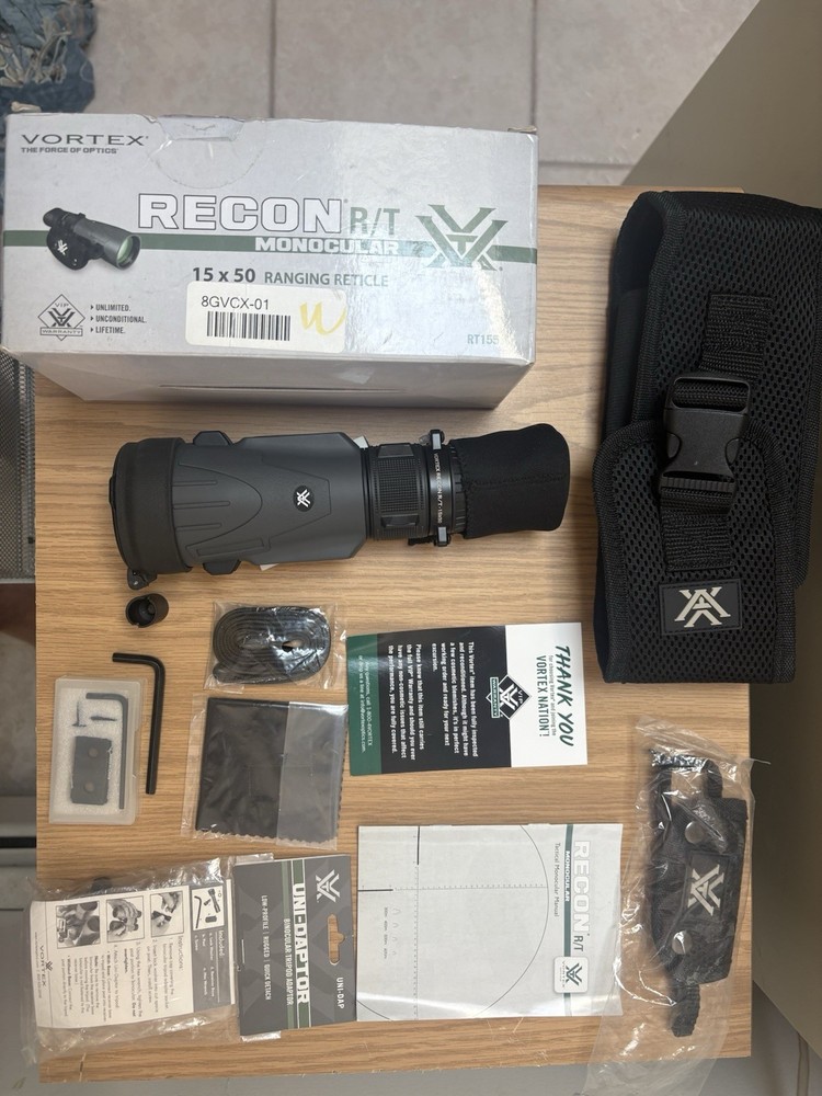 Vortex Optics Recon R/T 15x50 RT155 Scope Monocular